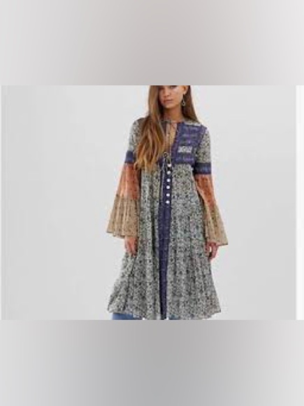 Free People • Music of the Night Cotton Kimono • Small - Picture 4 of 11